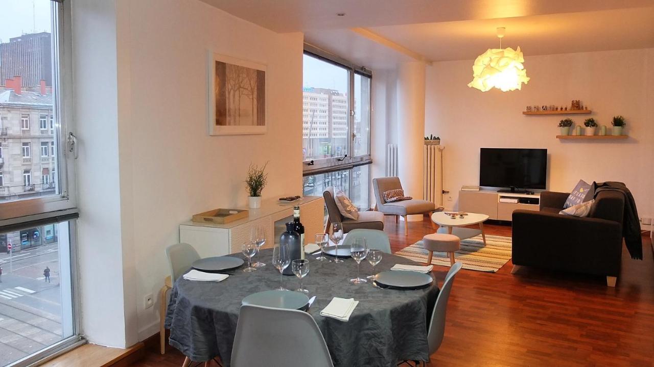 Spacieux Appartement Avec Vue Sur Les Quais Strasbourg Kültér fotó